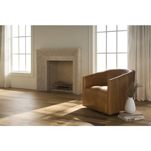 Picture of Pate Leather Swivel Chair